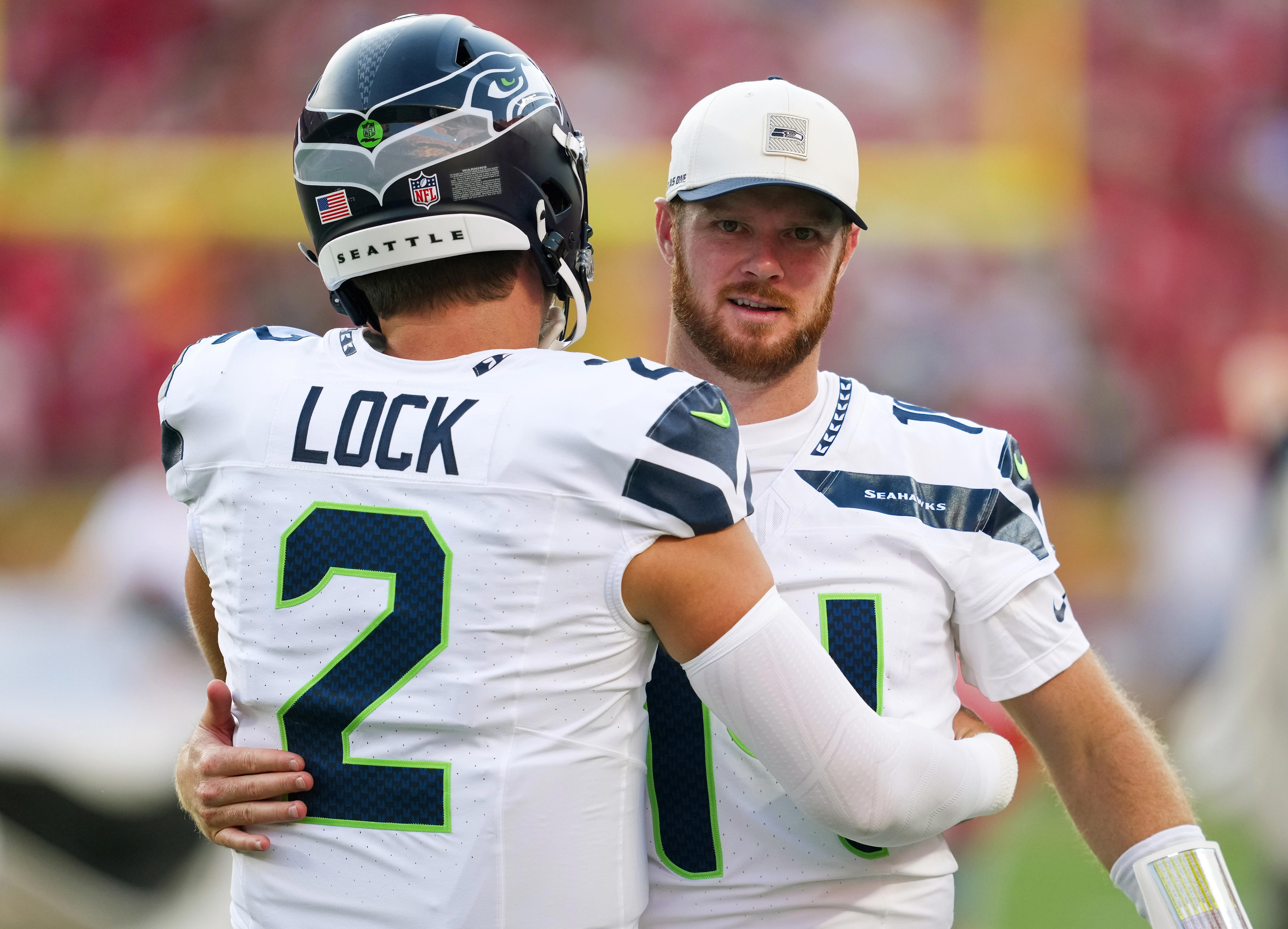 Should the Seahawks really bench Sam Darnold for Drew Lock?