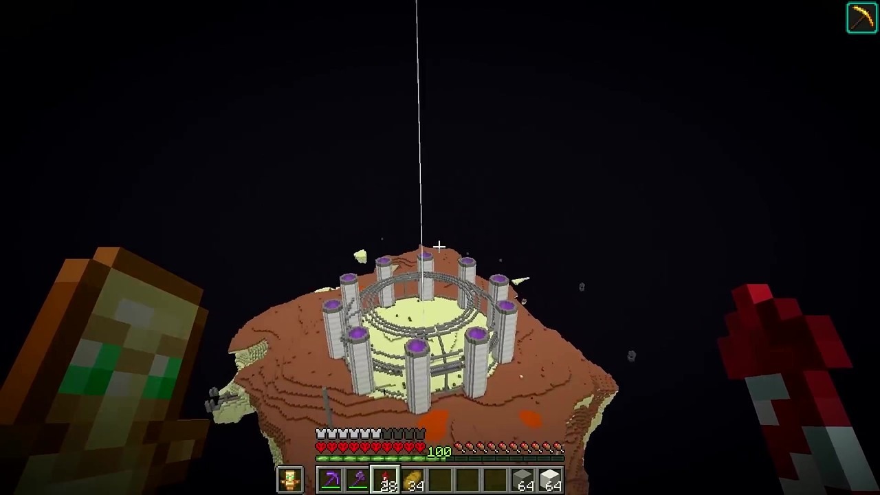 Acookiegod transforms Minecraft's End into a Mars base