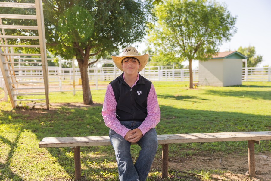 Faces of the rodeo: Aiden