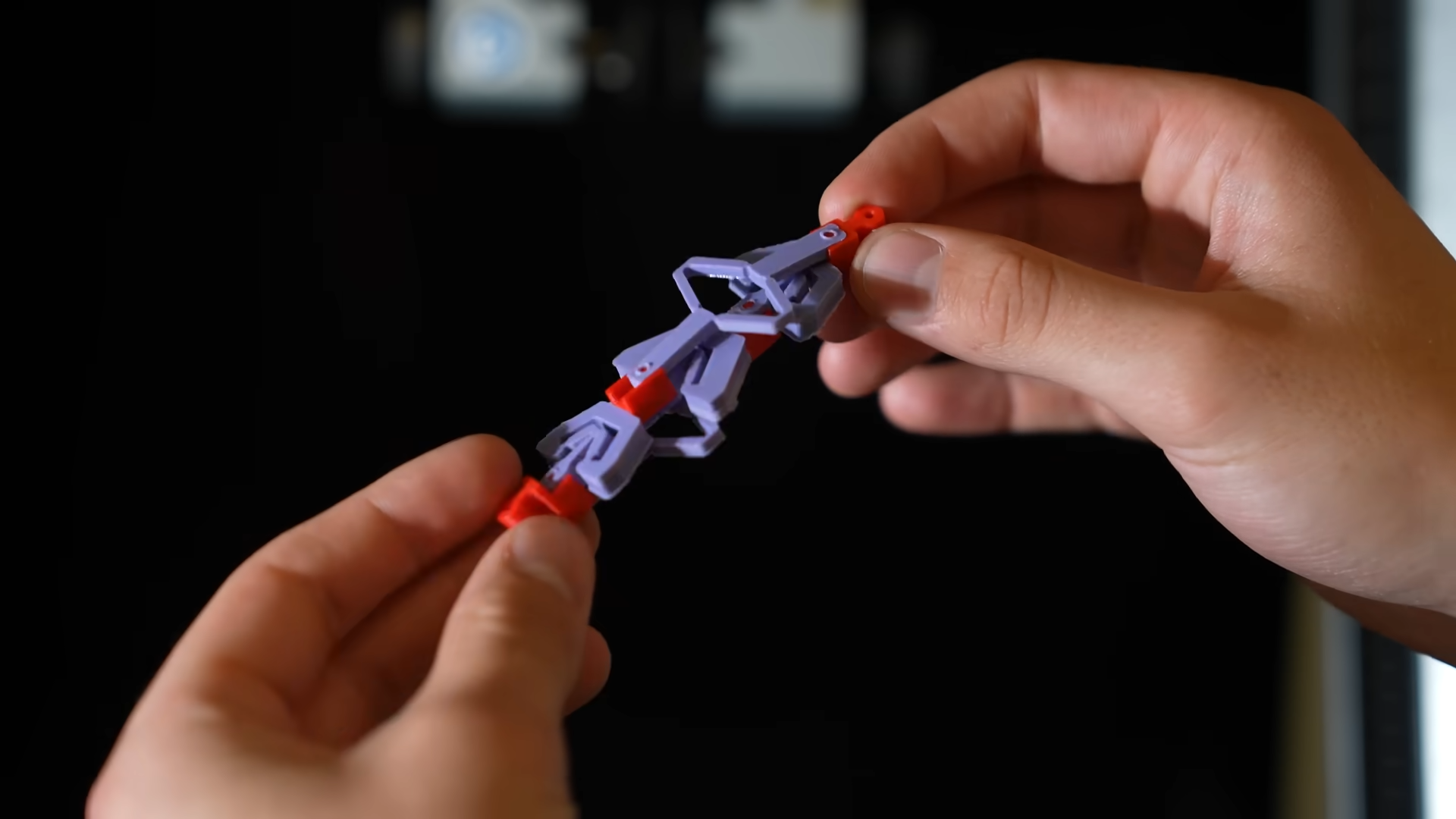 A spring mechanism gets shorter when pulled instead of stretching