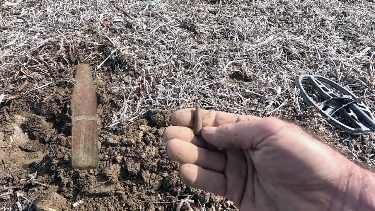 He thought the field was running out of treasure - then his detector ...