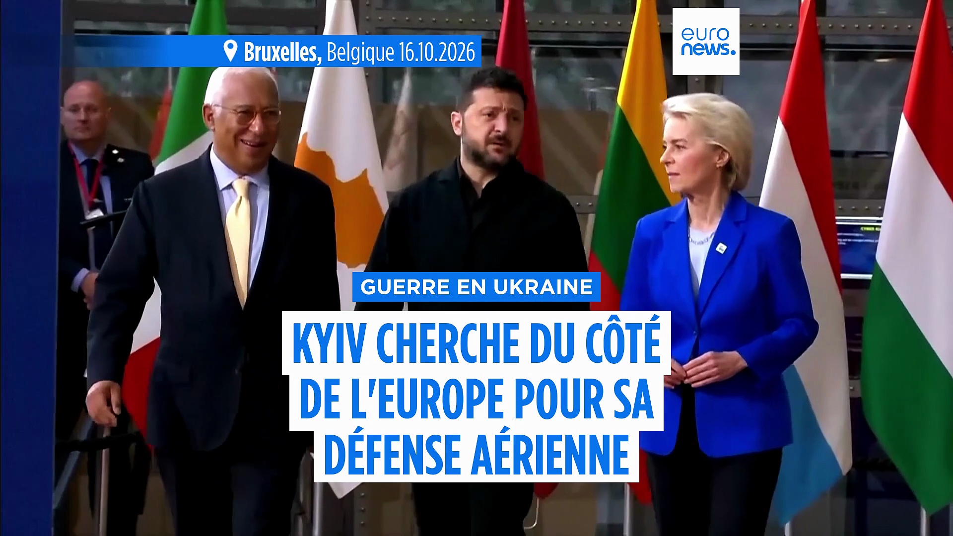 L'Ukraine veut développer des alternatives européennes à la défense ...