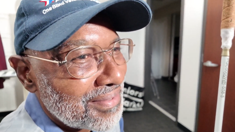 After vision loss cost him his job and home, Atlanta veteran finds new ...