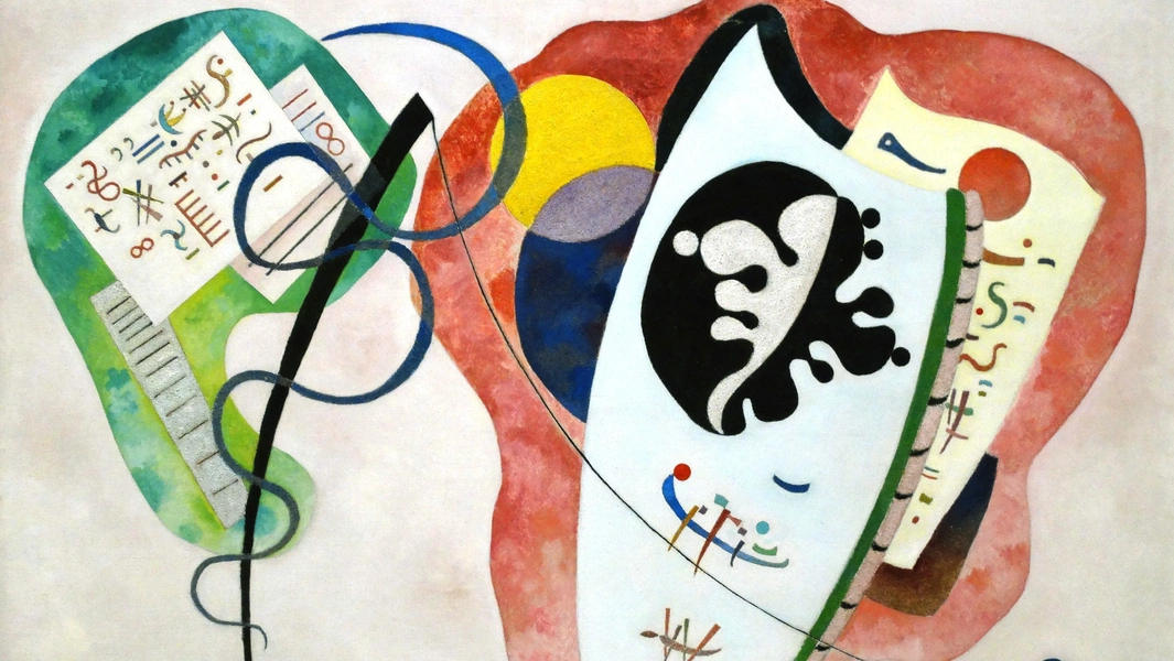 Abstract art that speaks through shape and color