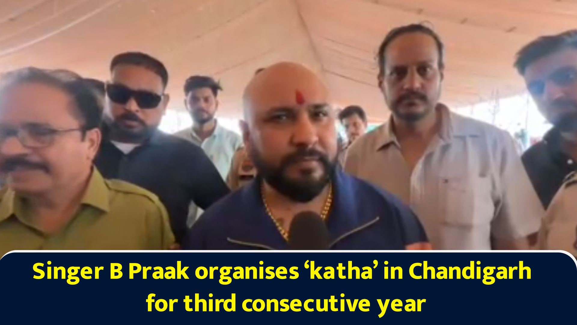 Singer B Praak organises katha in Chandigarh for third consecutive year