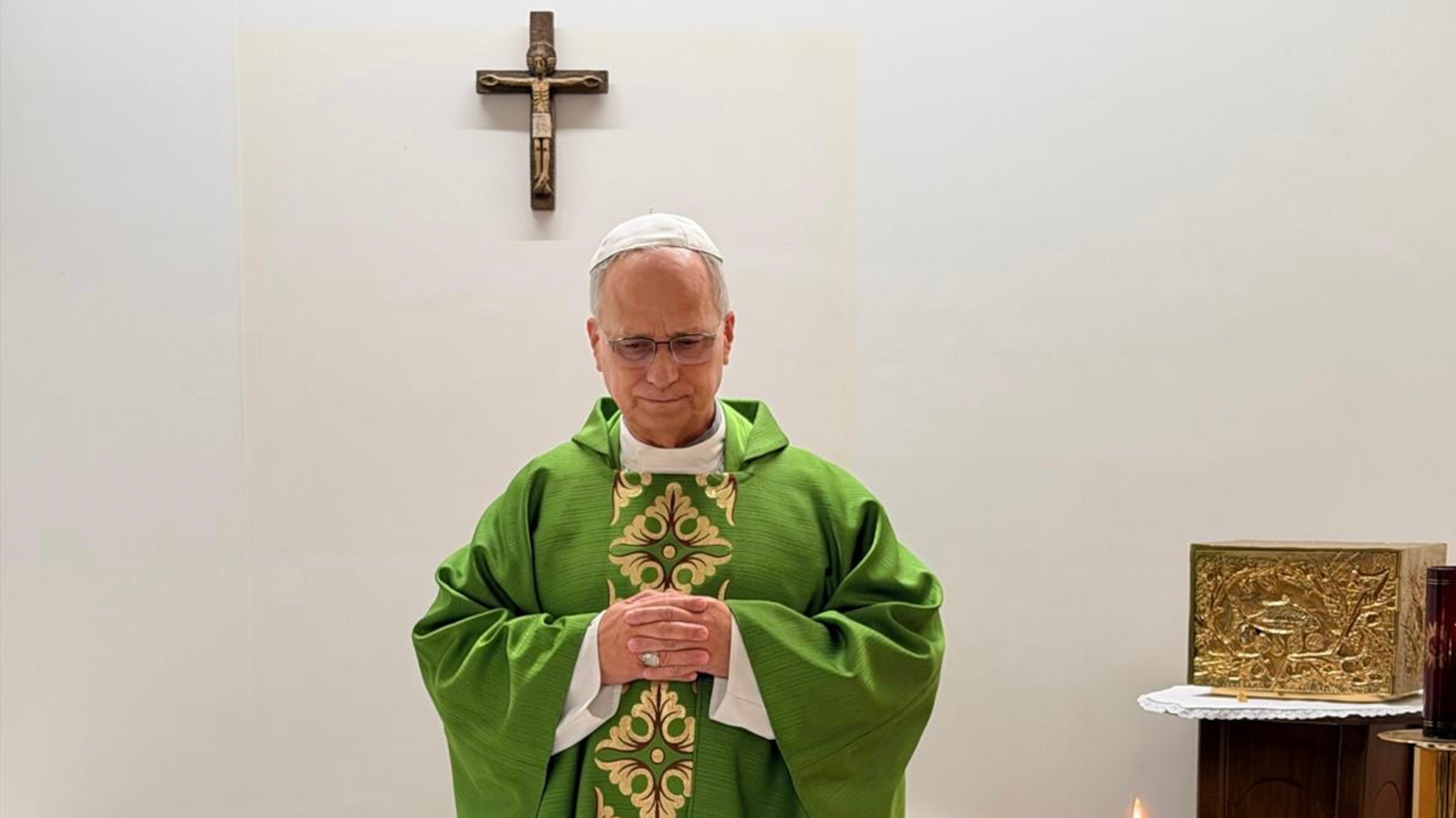 Pope Leo to recite prayers in public Sunday, Vatican says