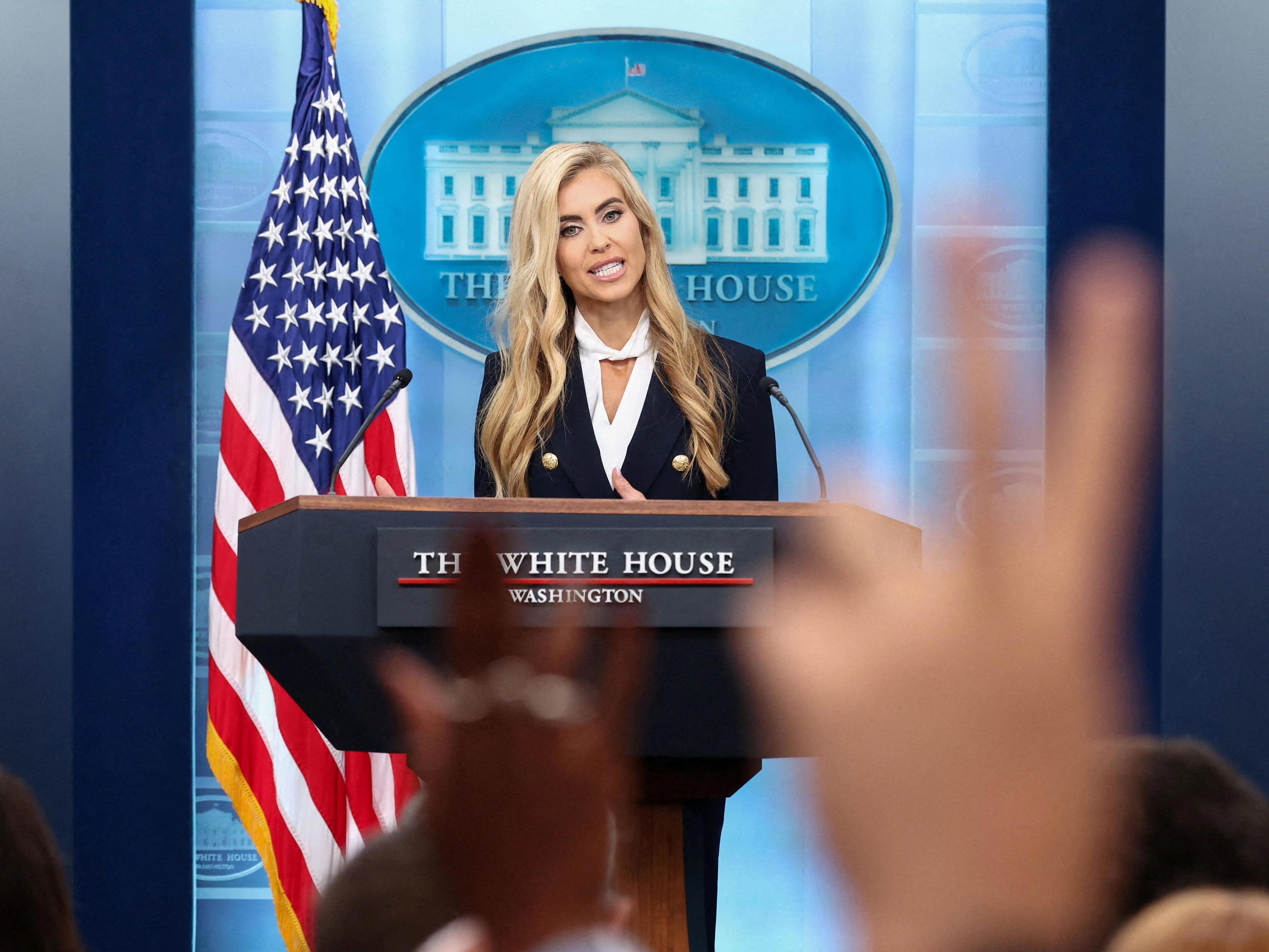 Katie Zacharia is transitioning out as Trump’s White House press ...