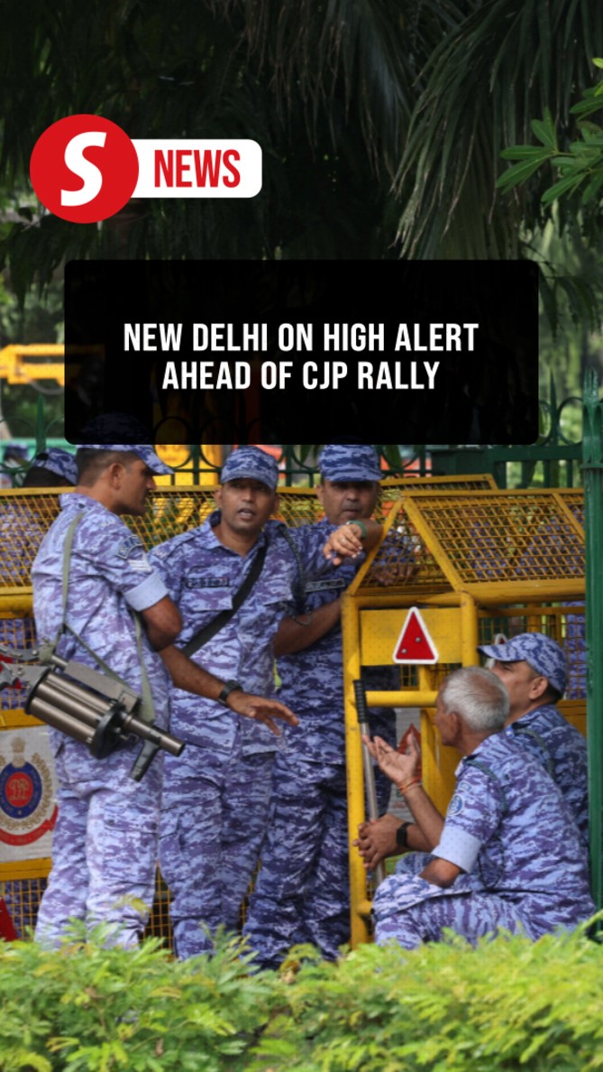 India tightens security in New Delhi ahead of Cockroach Party's ...