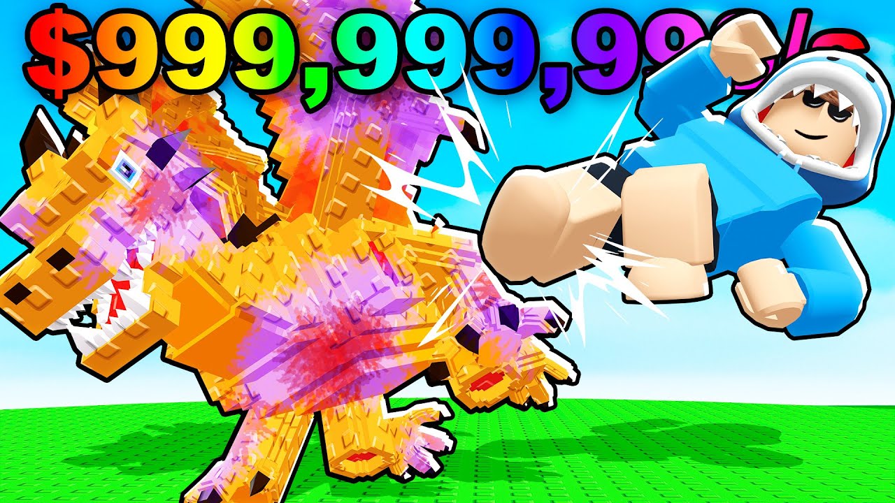 Destroying brainrots in Roblox