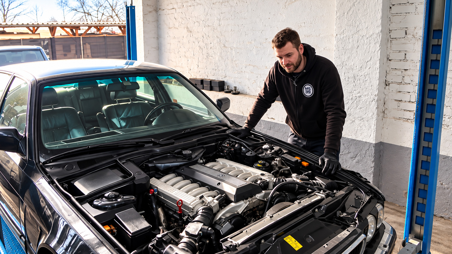 Bringing a troubled vintage BMW V12 back to life