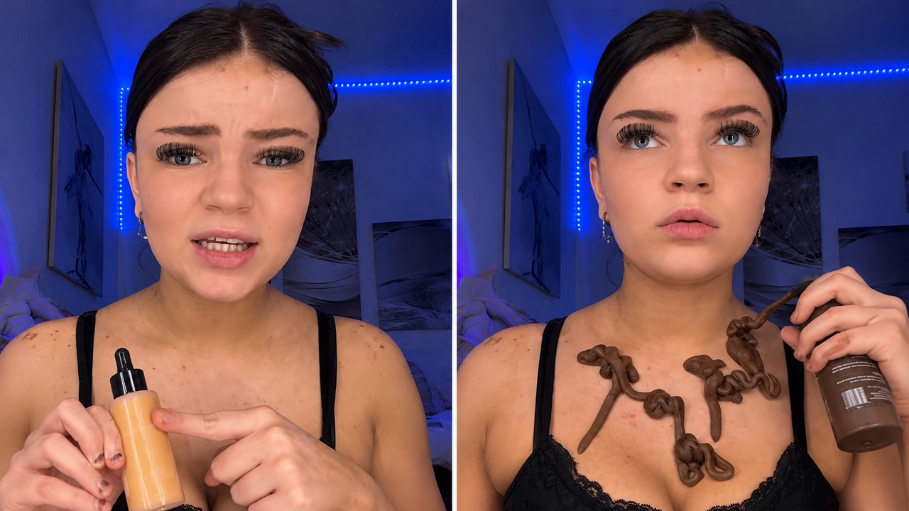 She tried a new self-tanning routine - then accidentally sprayed ...
