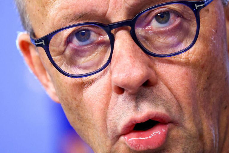 Germany's Merz says EU budget proposal must be cut further