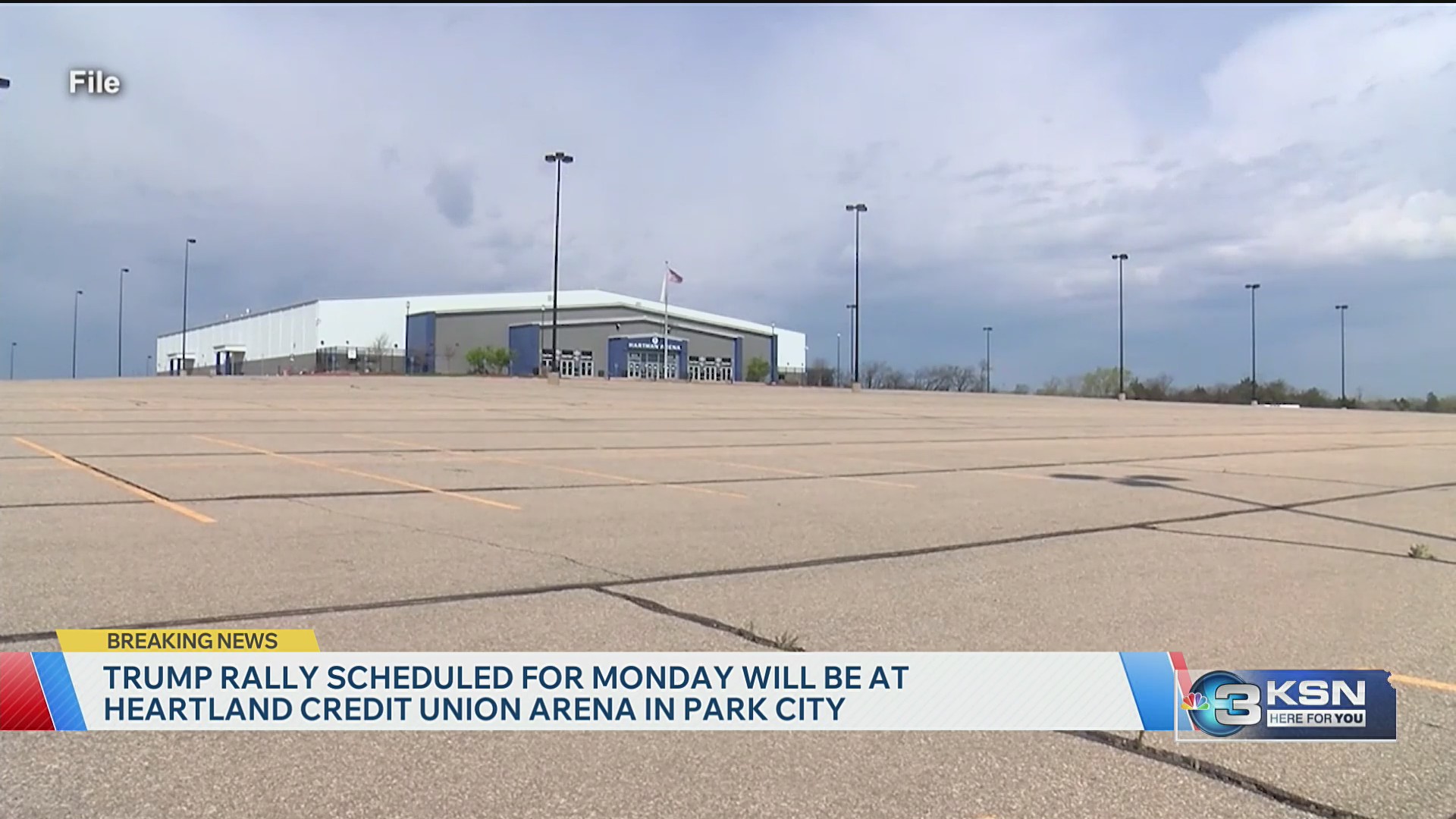 President Trump’s visit to Kansas will happen at Heartland Credit Union ...
