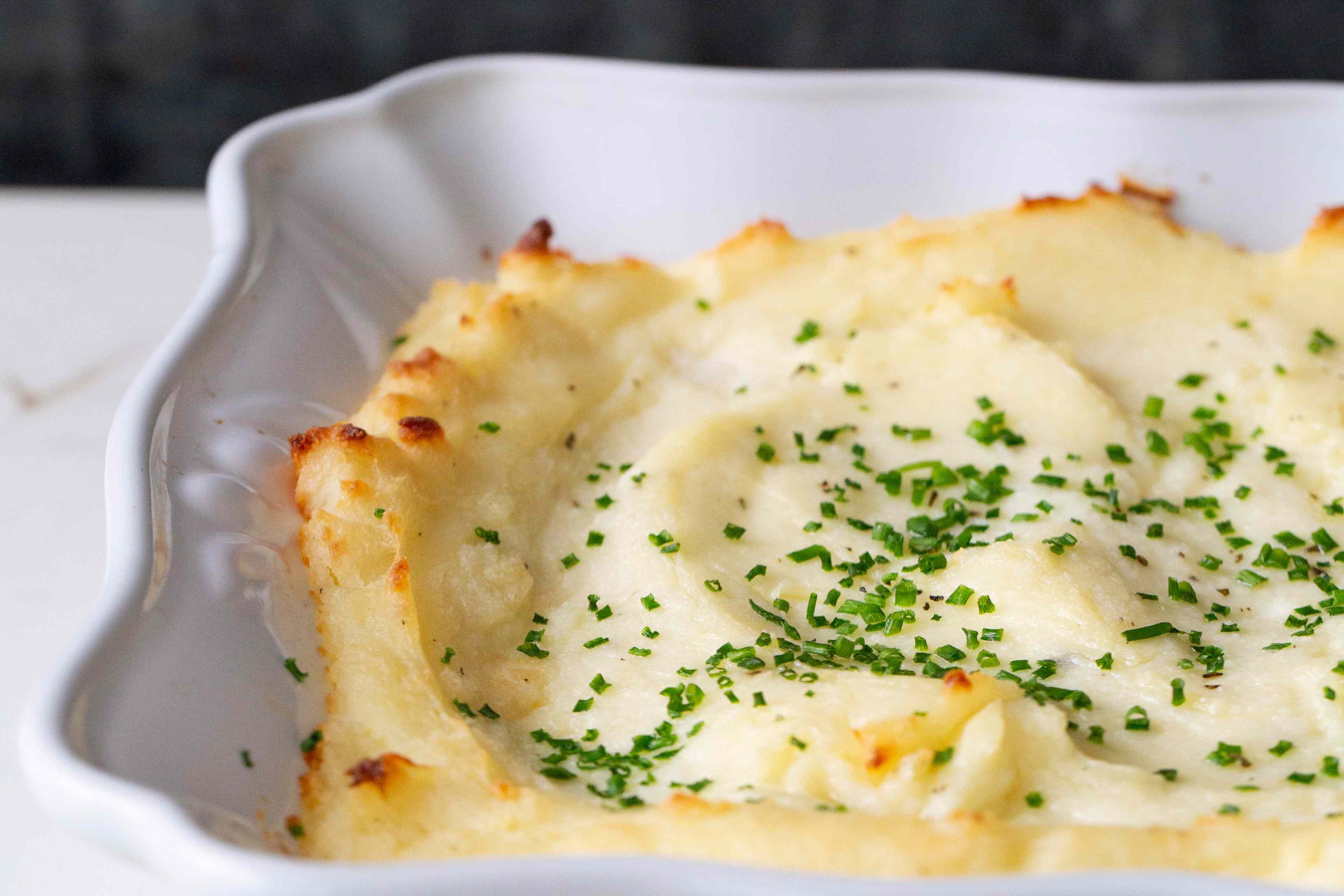 For make-ahead mashed potatoes that stay fluffy, don't skip this ingredient