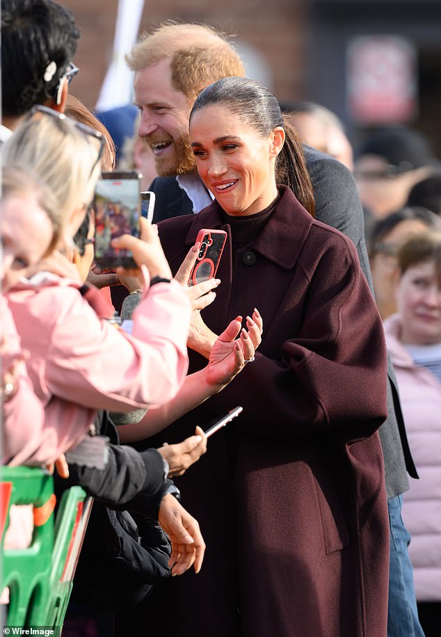 Opinion: I got within inches of Meghan and Harry on their cringe day