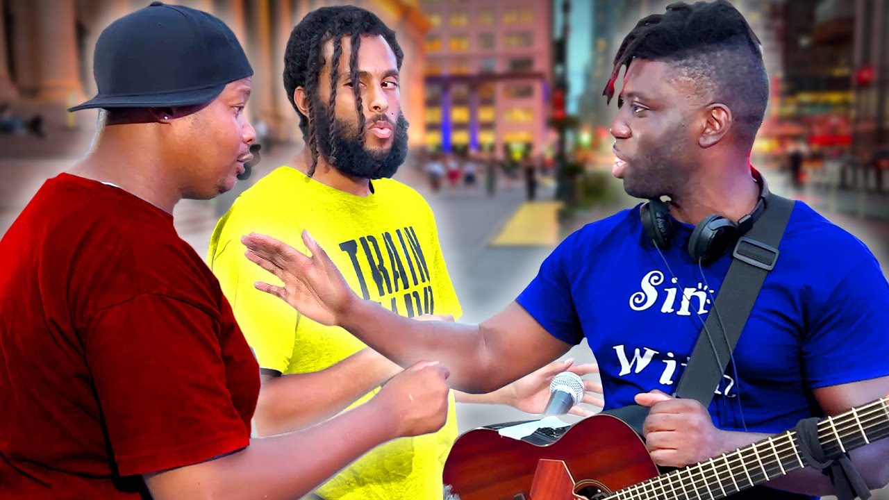 Confronting this heckler in public