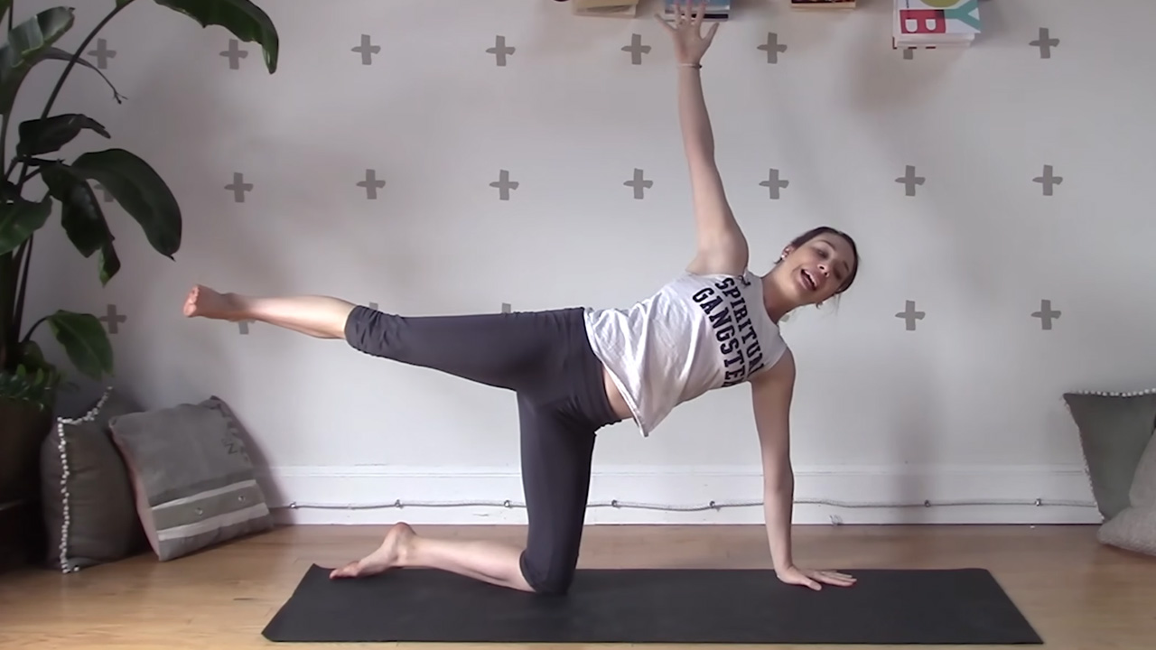 30-min beginner yoga for full-body strength and flexibility