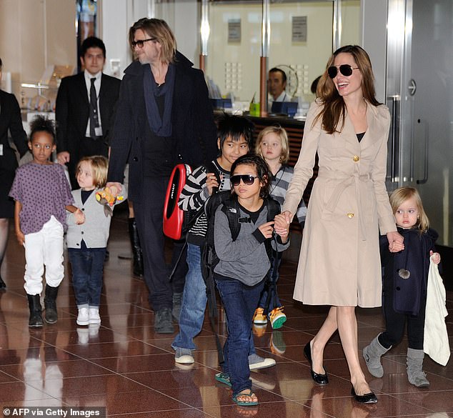 Report: Brad Pitt's estranged children all change their phone numbers