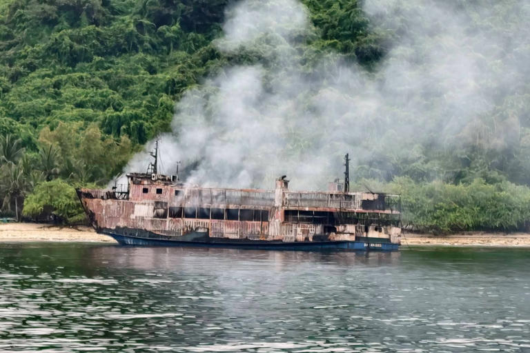 BFP identifies cause of MV June Aster fire