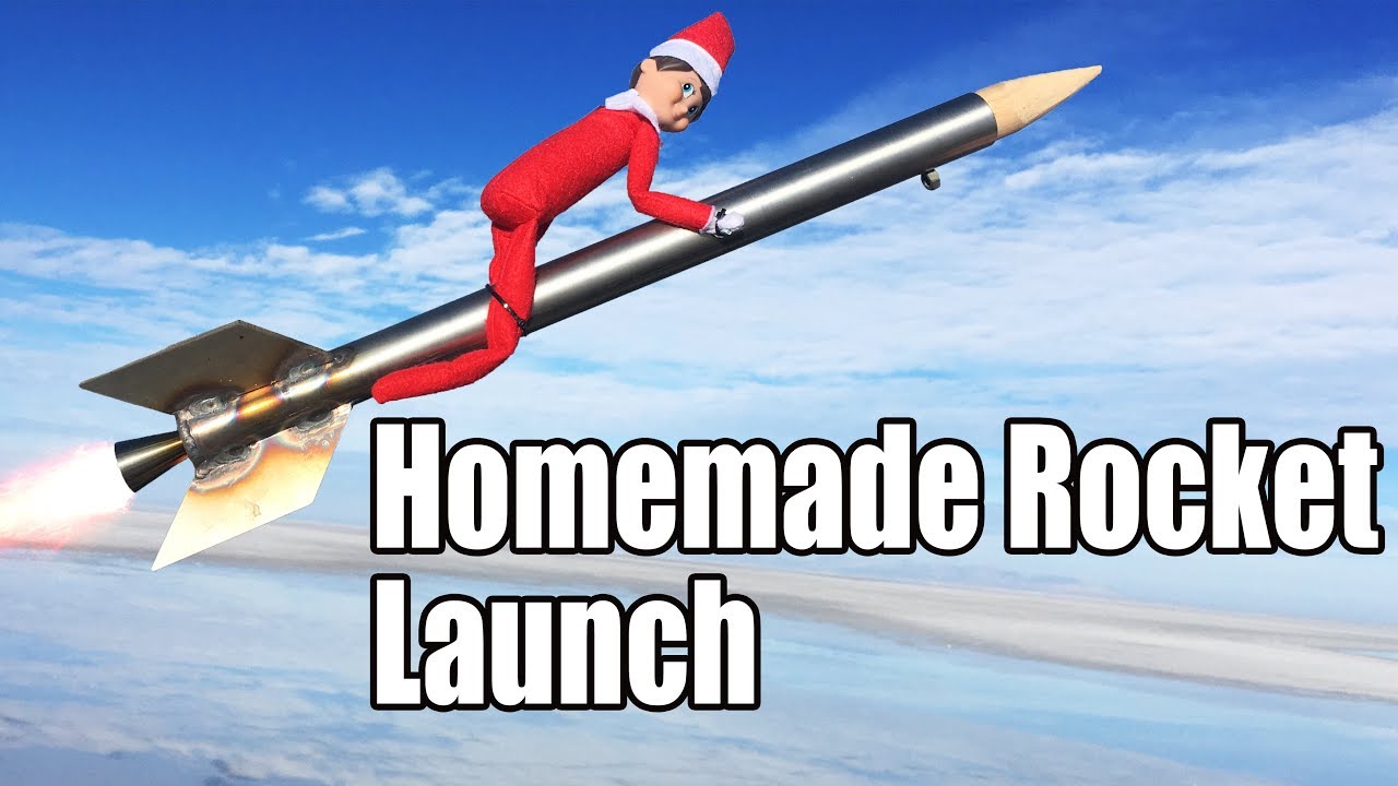 Homemade rocket launch - 60,000 PSI waterjet channel