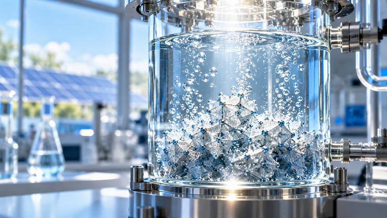 Scientists have found a new way to make hydrogen from water using just ...