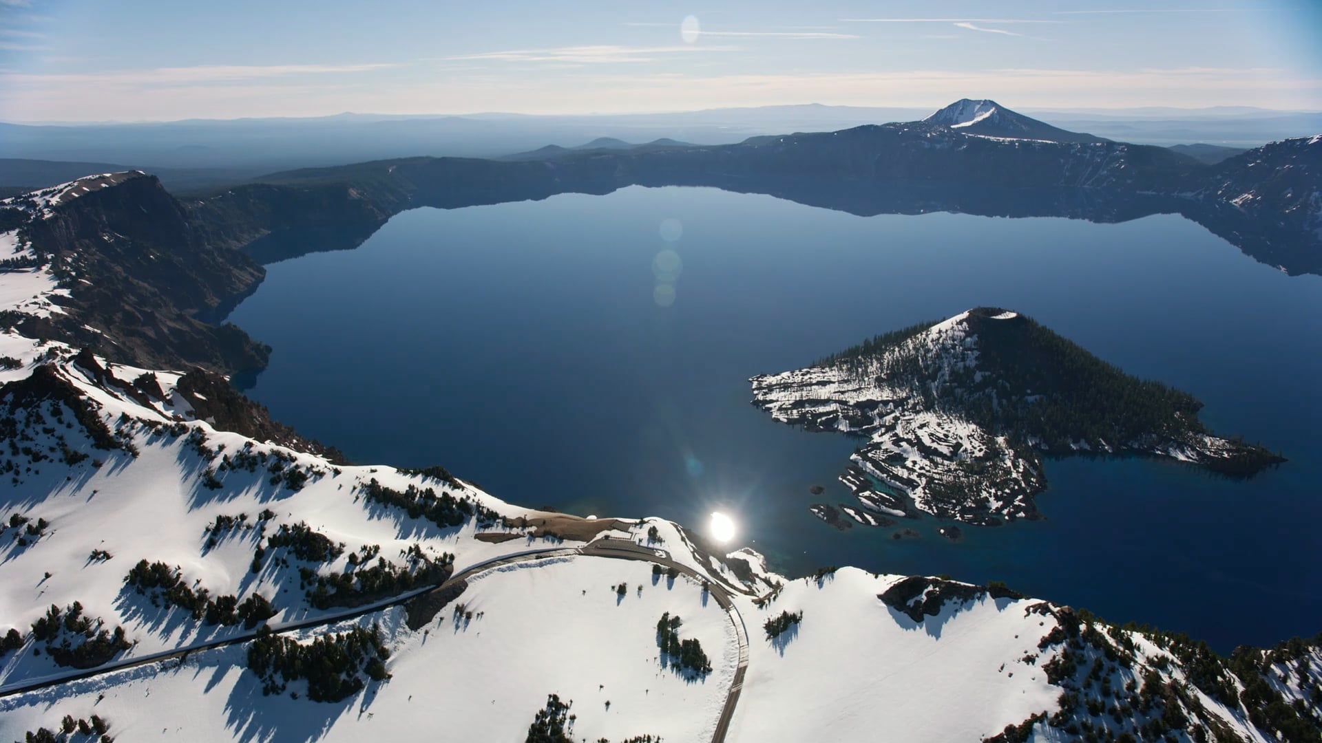 Crater Lake, Oregon: A drone's eye view - Worldwide