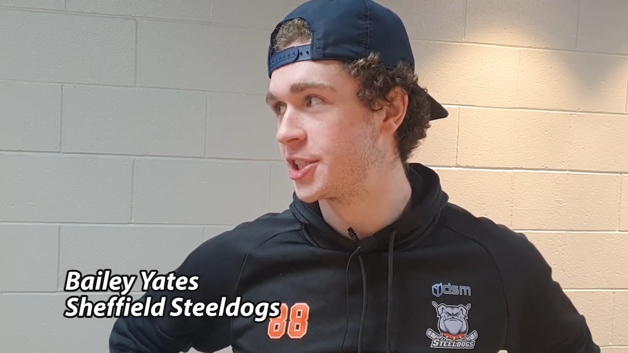 Sheffield Steeldogs - Bailey Yates interview