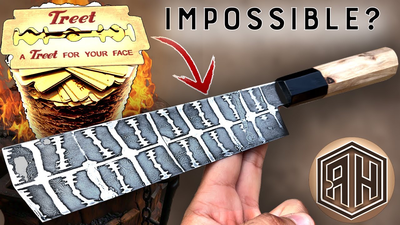 Watch me turn 1000 razor blades into art!