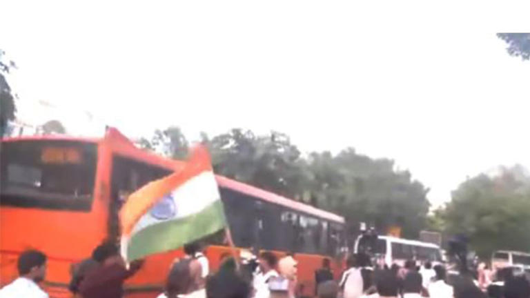 Tiranga rally in Delhi: Protesters detained amid heightened security