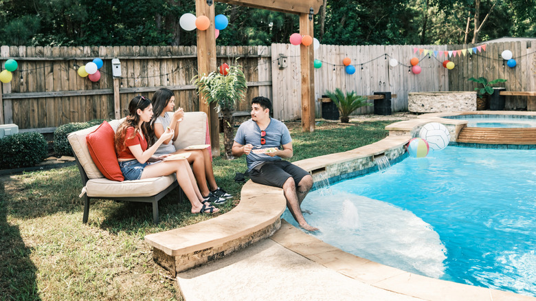Skip the expensive in-ground swimming pool and meet the durable ...