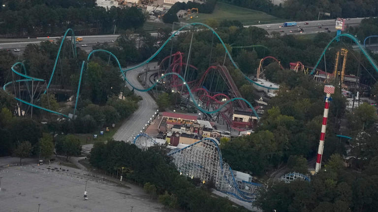 Georgia amusement park reopens as scheduled after roller coaster death