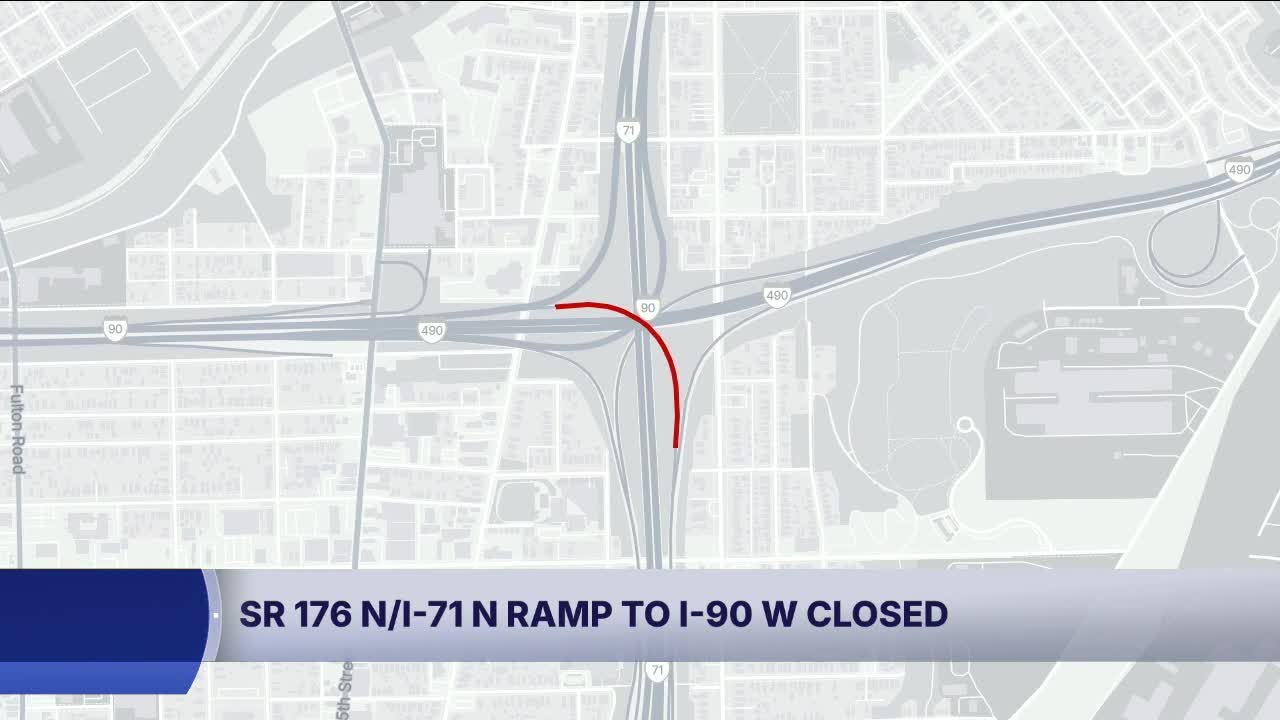 ODOT closes ramp for pavement repairs
