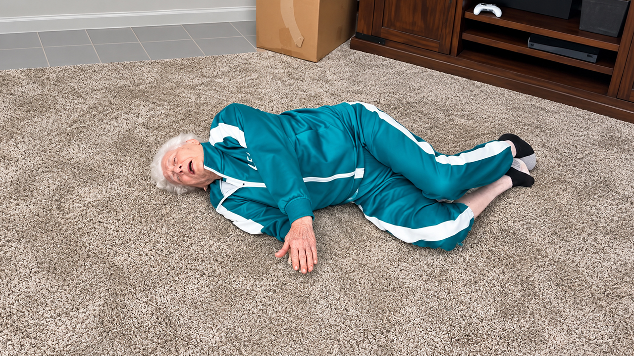 Granny tries Olympic breakdancing moves