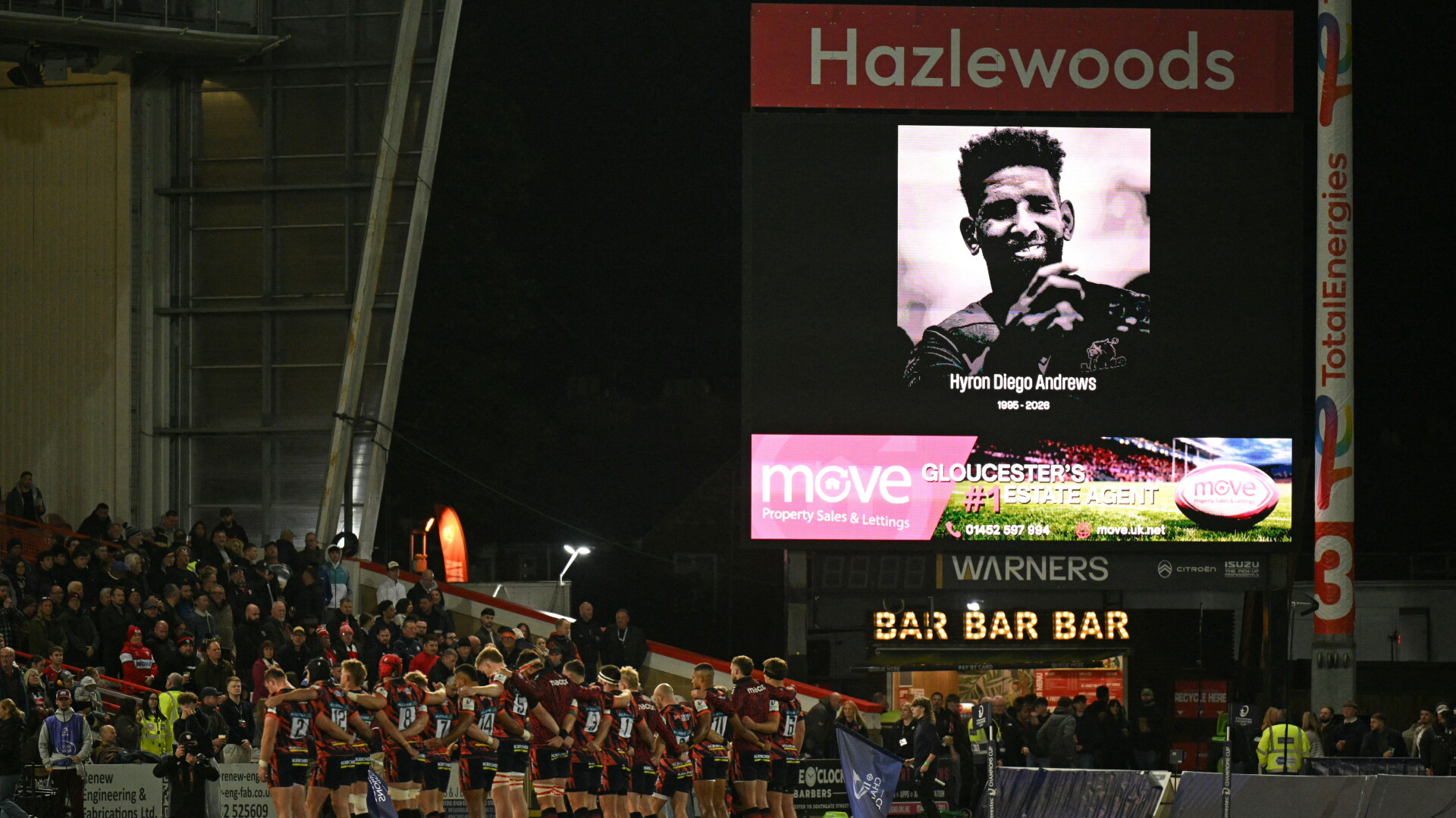 South African rugby player Hyron Andrews dies ahead of Lions game with ...