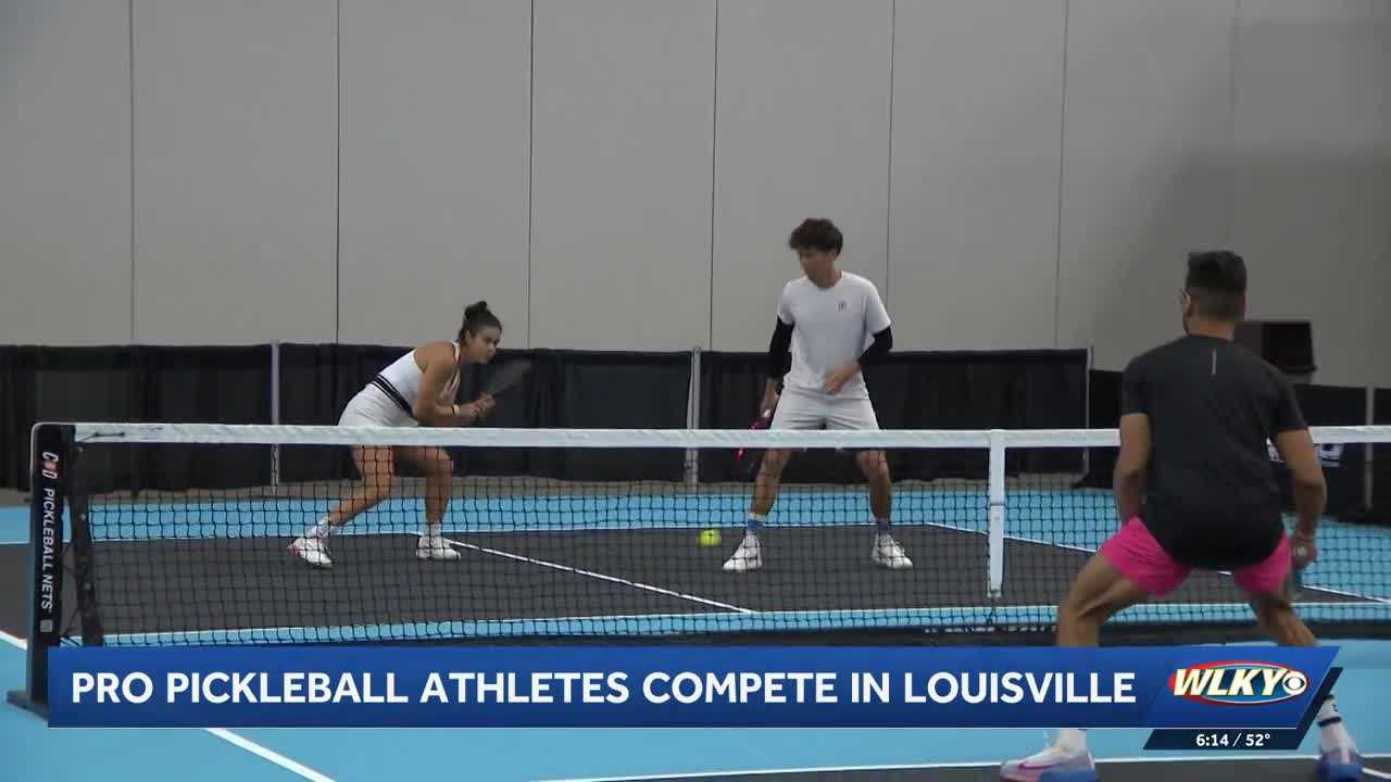 Professional pickleball players compete for gold at Humana APP ...