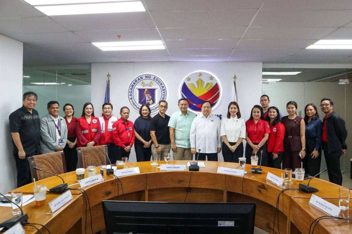 Red Cross, DepEd tie up for emergency readiness