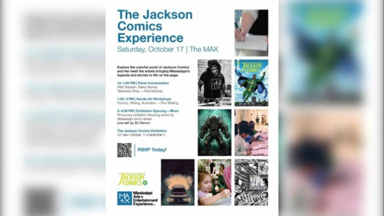 Jackson Comics Experience comes to The MAX