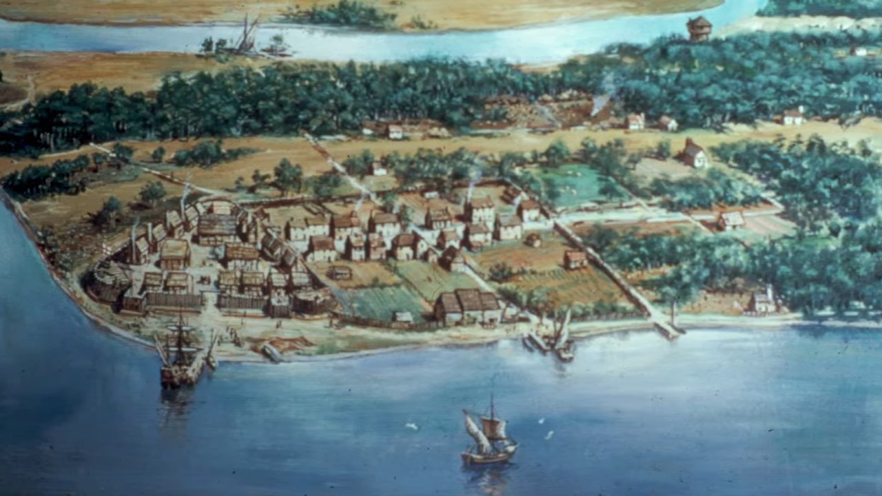 America's first English colony nearly vanished - only 60 settlers survived