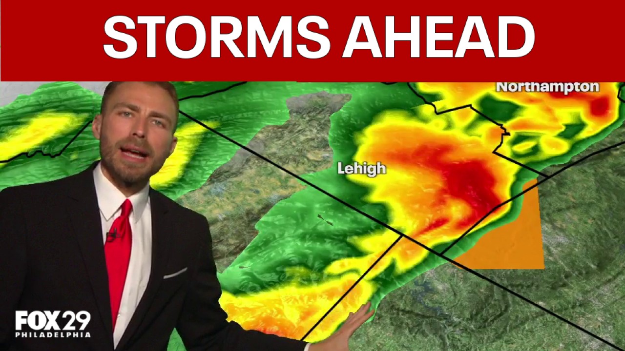 Philadelphia weather: Potential for severe weather tonight