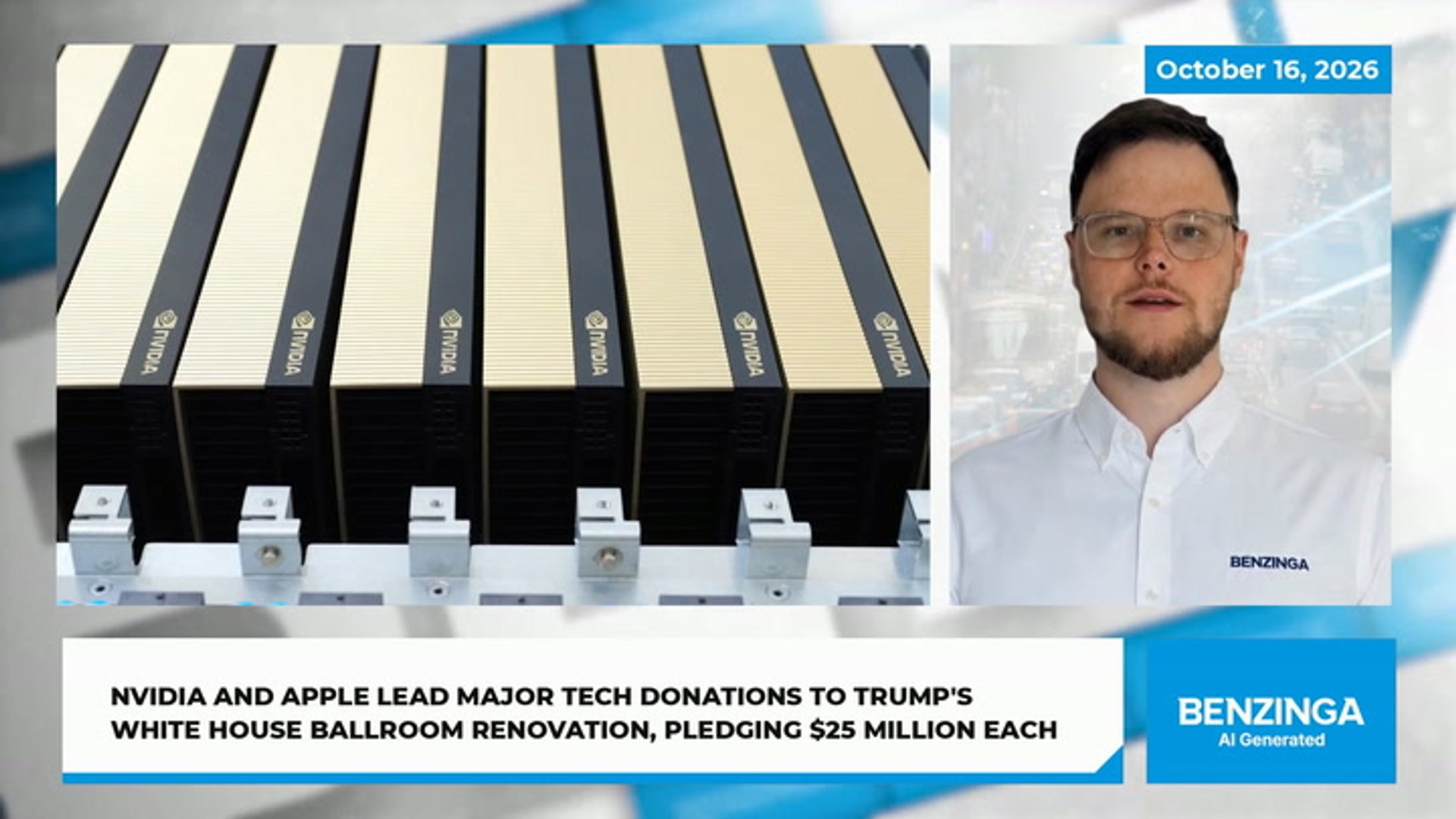 Trump's ballroom tech donors