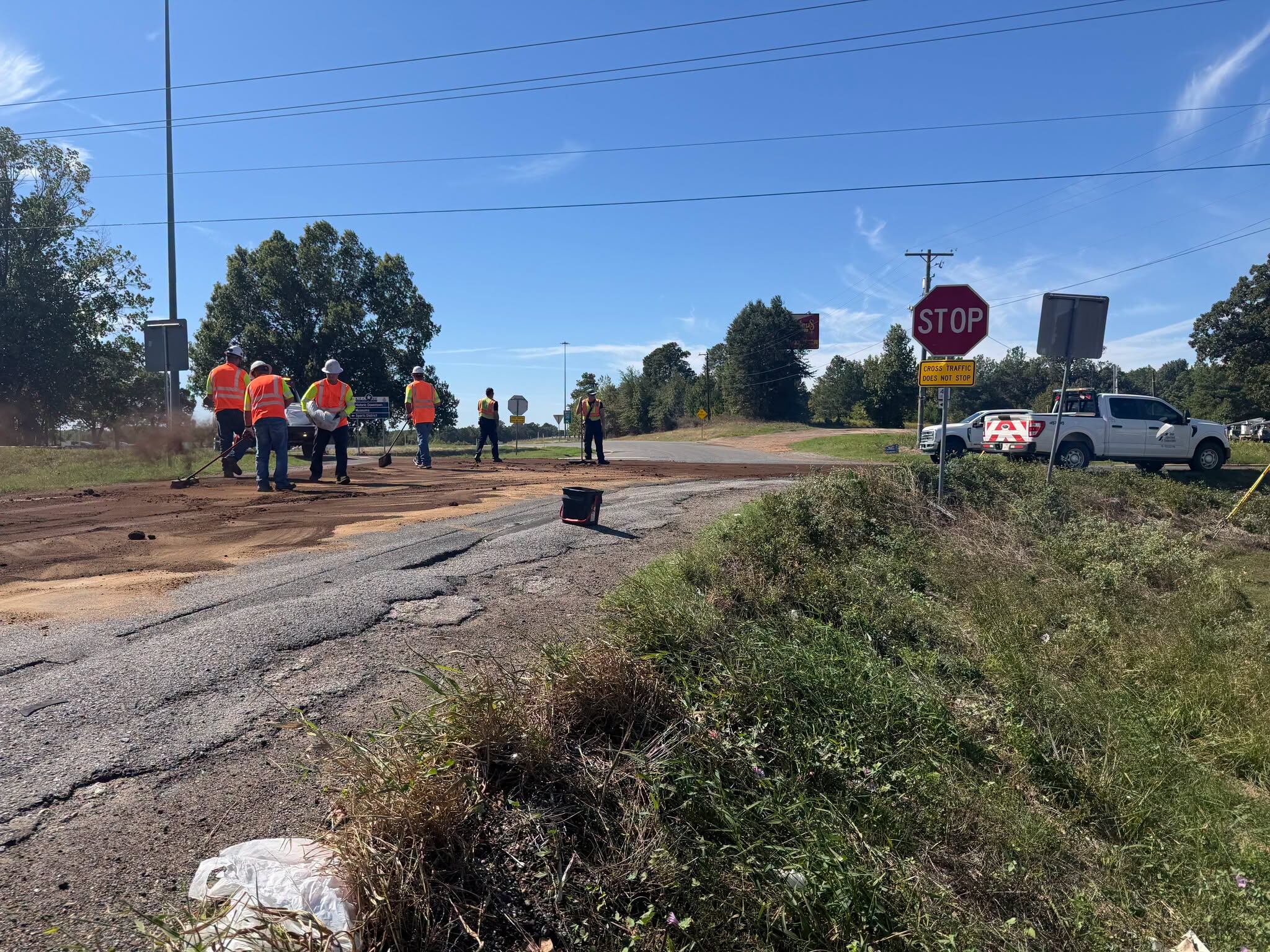 Second major oil spill in two weeks hits Kilgore roadway
