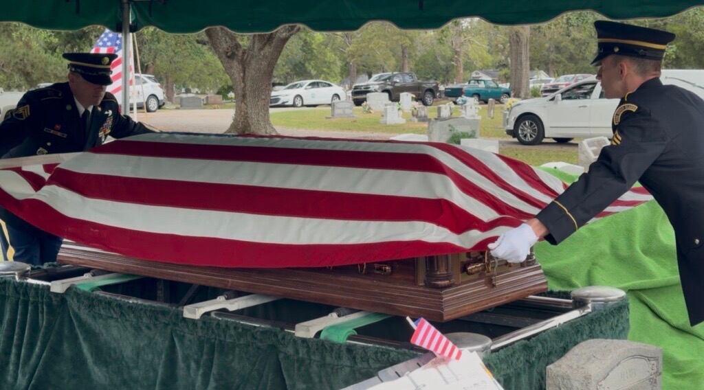 WWII veteran William Pershing Butler interred in Bastrop more than 80 ...