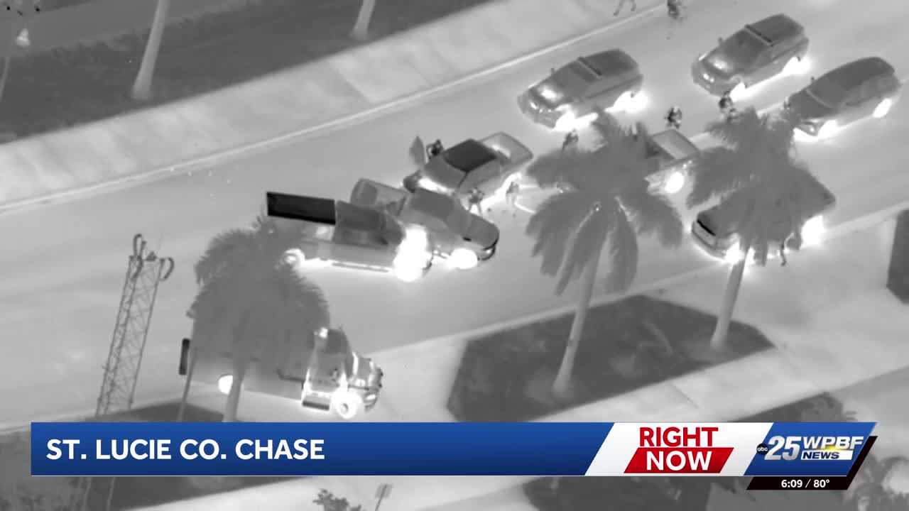 He just tried to ram me: Port St. Lucie man arrested after a chase ends on South Hutchinson Island