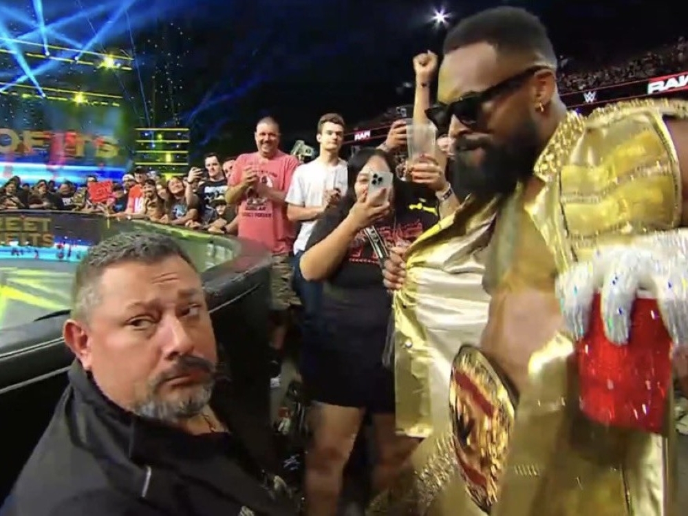 WWE star Montez Ford sued by security guard over alleged viral ...