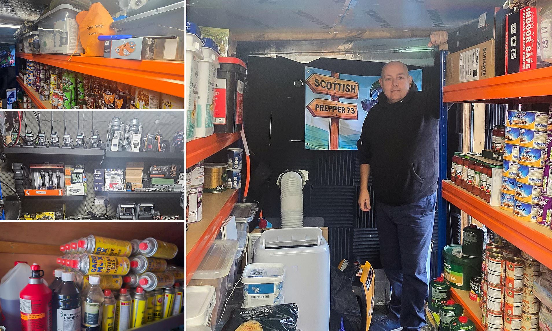 My family think I'm crazy but I've spent £11,000 preparing for disaster