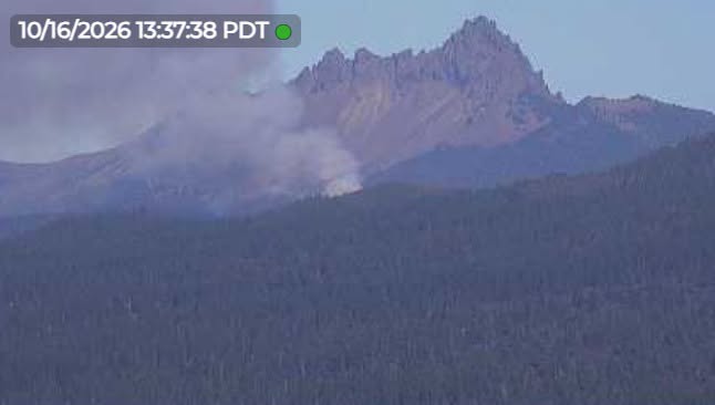 3 wildfires ignite near Three Fingered Jack in Jeff Wilderness