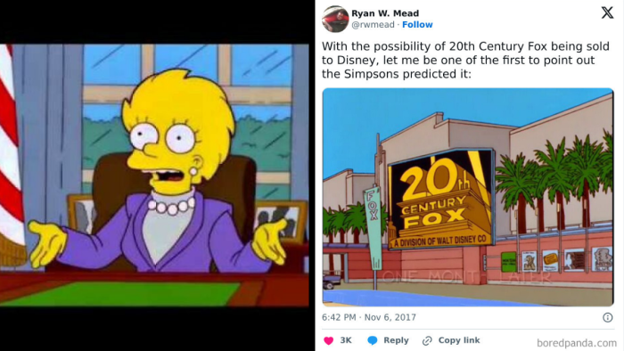 Politics and Apple Vision: 14 Simpsons predictions that came true