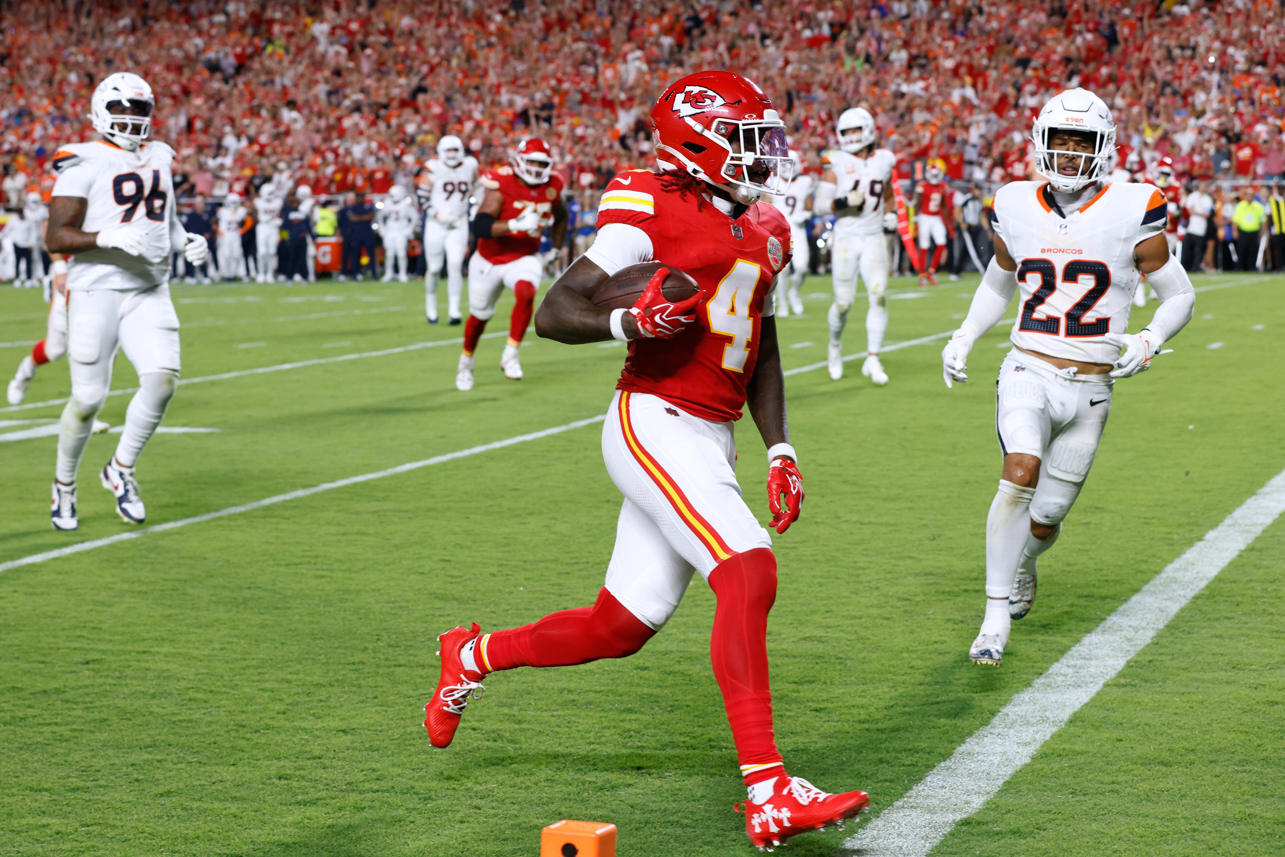 Chiefs rule out WR Rashee Rice and LT Josh Simmons for Sunday’s game ...