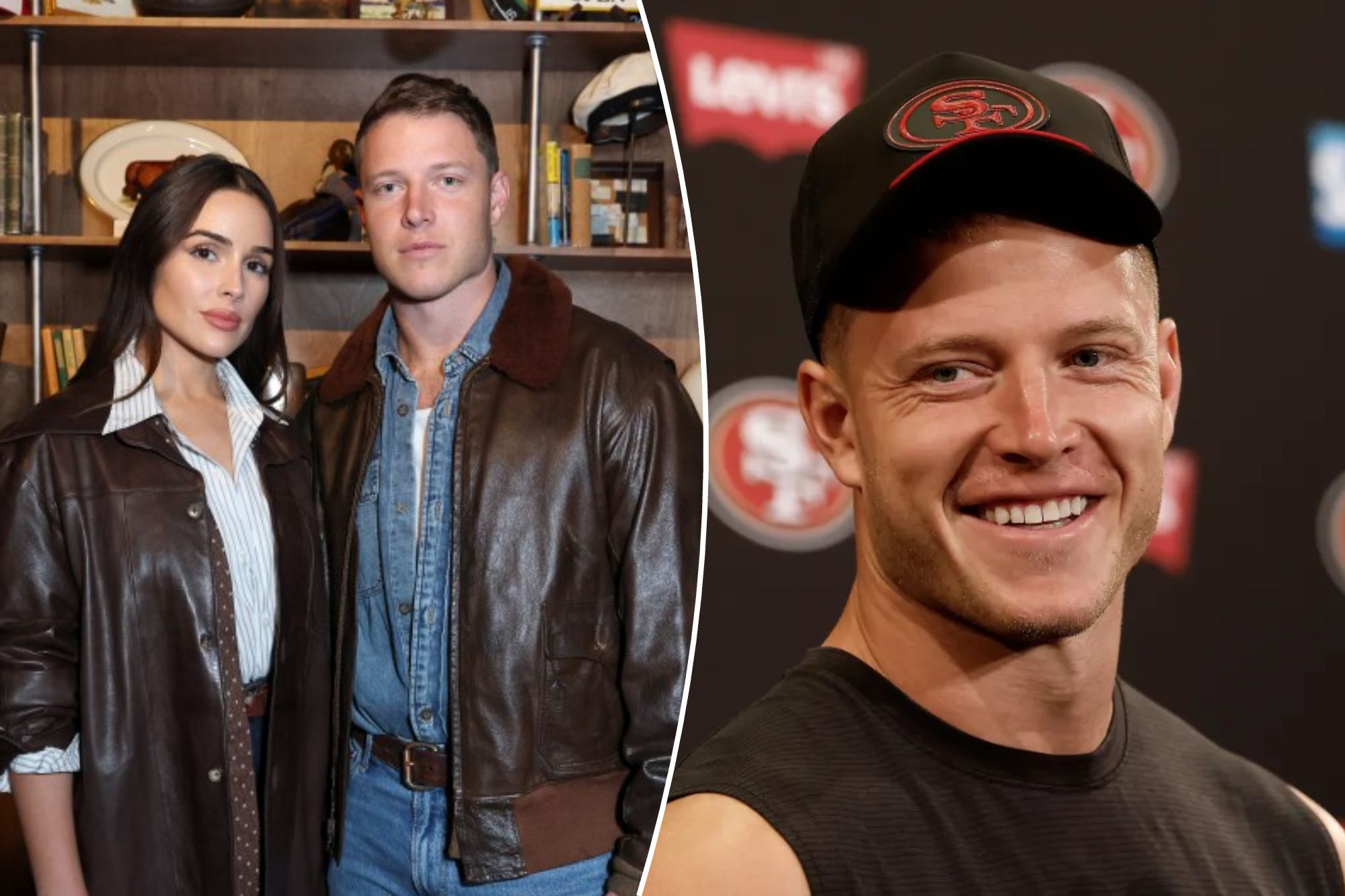 Christian McCaffrey trolls wife Olivia Culpo with cheeky parenting ...