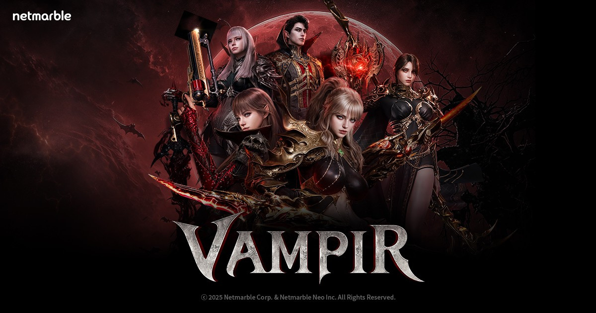 Netmarble sets October 27th global launch for vampire MMORPG VAMPIR